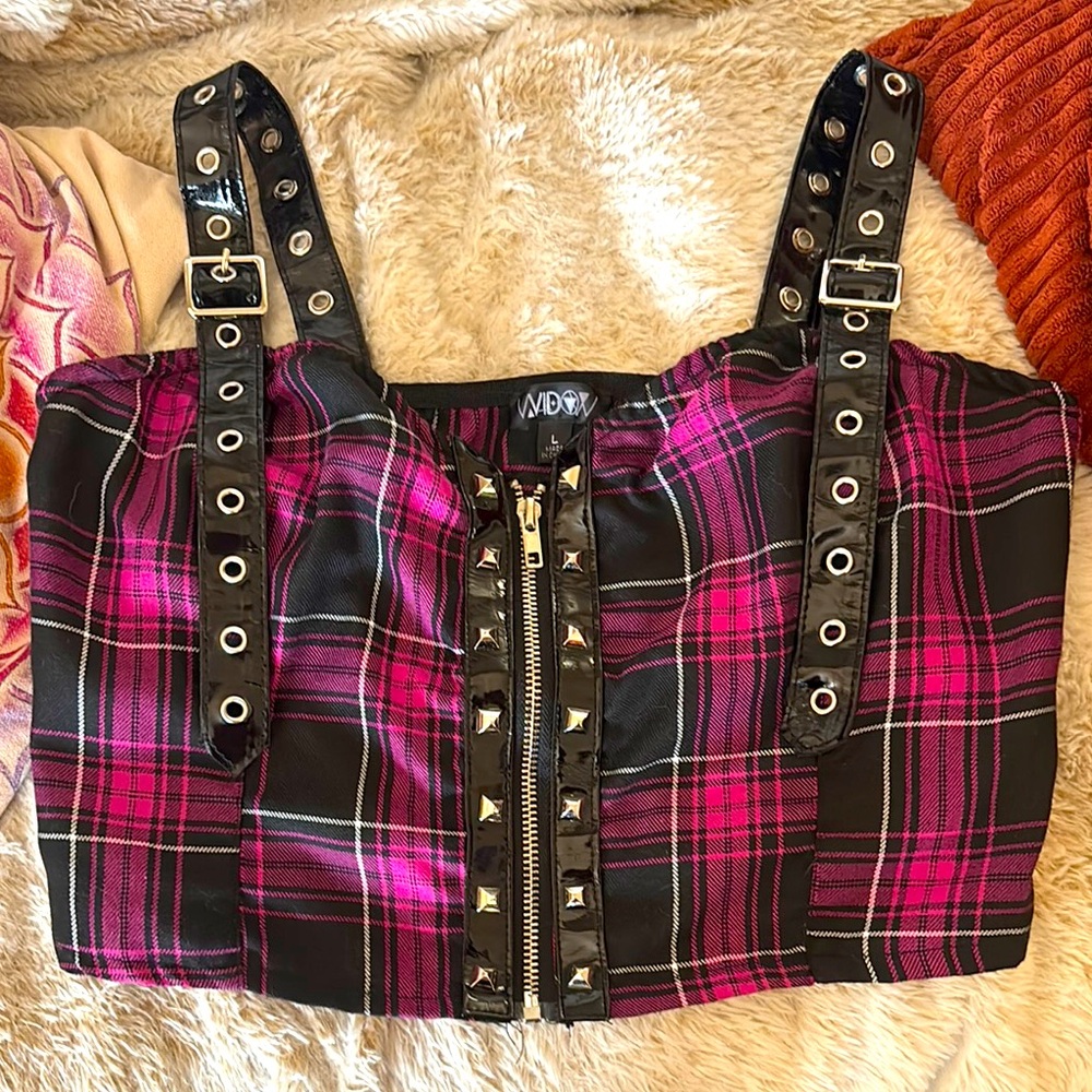 Dolls Kill Widow Draculara Corset. Size L